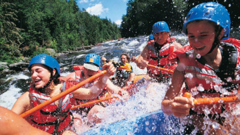 White Water Rafting at Nae Limits